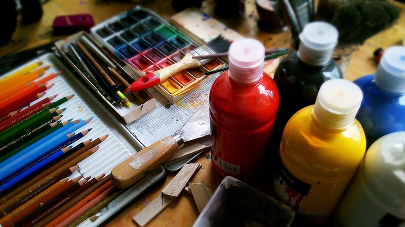 Art from discarded materials